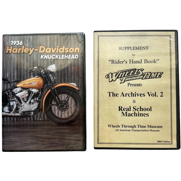 NEW Dale’s WHEELS Through Time Trucker Hat + 2 DVD Motorcycle History NC - Picture 6 of 10